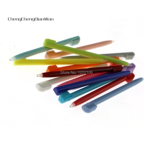 ChengChengDianWan Hot Sale 200pcs/lot Multicolor Touch Pen Stylus Pointer Touch Pen For NDSL For Nintendo For DS Lite