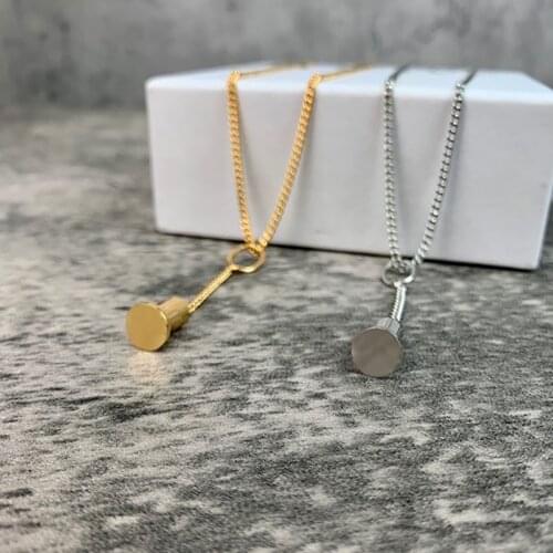 2021Brand Fashion Jewelry Women Vintage Thick Chain Black White Cross Gold Color Long Chain Necklace Party Fine Fashion Jewelry