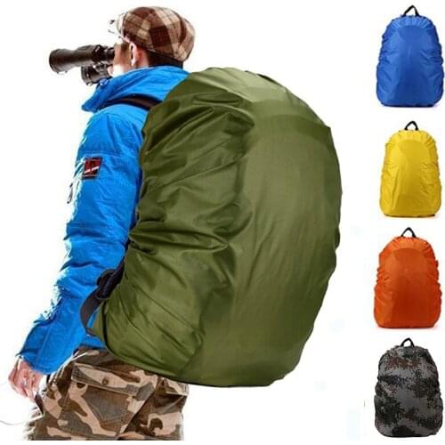 35L Portable Backpack Cover Waterproof Dust Rainproof Rain Cover Backpack Rucksack Bag for Travel Camping Outdoor Climbing