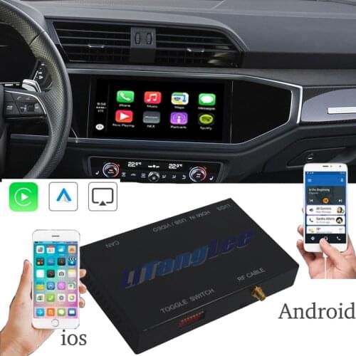 Car Camera Carplay Decoder Adapter For Audi Q3 F3 SQ3 MMI MIB 2 Mirror Link Display Android Auto Play 360 BirdView
