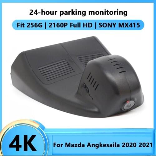 Car Wifi DVR Driving Video Recorder Car Front Dash Camera Cam For Mazda Angkesaila 2020 2021 Full HD 2160P APP Control Function