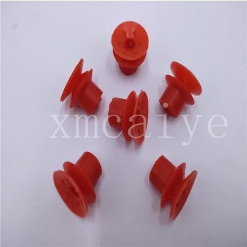 Free shipping 100 pcs high quality red rubber sucker cup 20x5.5x16mm for printing machine parts