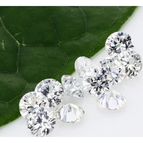 0.11ct-0.32ct DEF White VS Round Brilliant Cut Loose HPHT Lab Grown Diamond for Ring Making