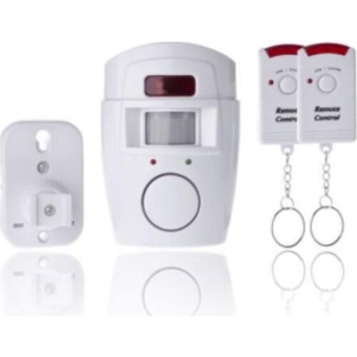 Home Security PIR MP Alert Infrared Sensor Anti-theft Motion Detector Alarm Monitor Wireless Alarm system+2 remote control
