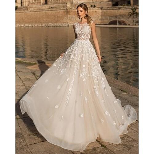 JVMNCUL Beach Wedding Dresses