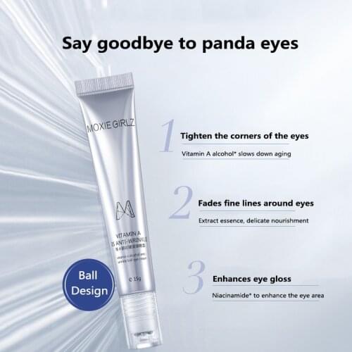 Vitamin A Eye Cream Anti-Wrinkle Anti-Age Remove Dark Circles Eye Care Against Puffiness And Bags Hydrate Eye Cream Skin Care
