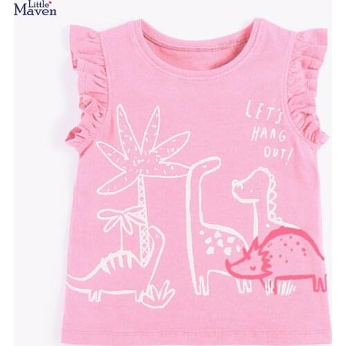 Little maven T-shirts For Girls