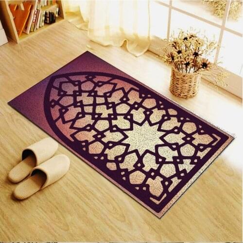 Soft Prayer Rug Muslim Prayer Rug Islamic Anti-Slip Soles Thick tapis de prière islamic