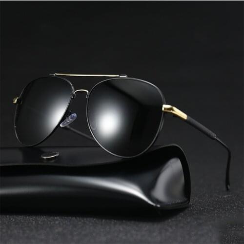 Brand Mens Alloy Sun Glasses Polarized UV400 Sun Glasses oculos Male Eyewear Sunglasses For Men oculos de sol masculino