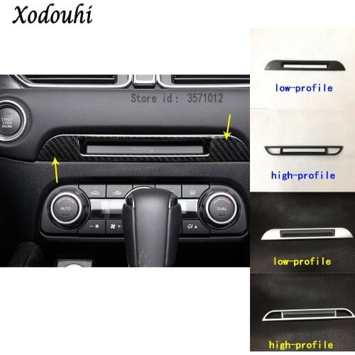 Middle Console Temperature Air-condition Volume Navigation Switch Outlet Vent For Mazda CX-5 CX5 2nd Gen 2017 2018 2019 2020
