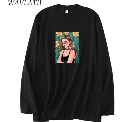 WAVLATII Women's Basic T-Shirts