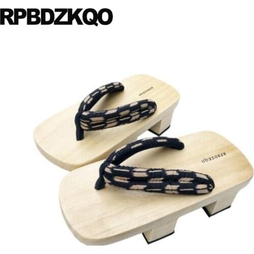 Japanese Clogs Sandals Waterproof Shoes Geta 2018 Summer Breathable Flip Flop Nice Slippers Water Men Slides Casual Platform