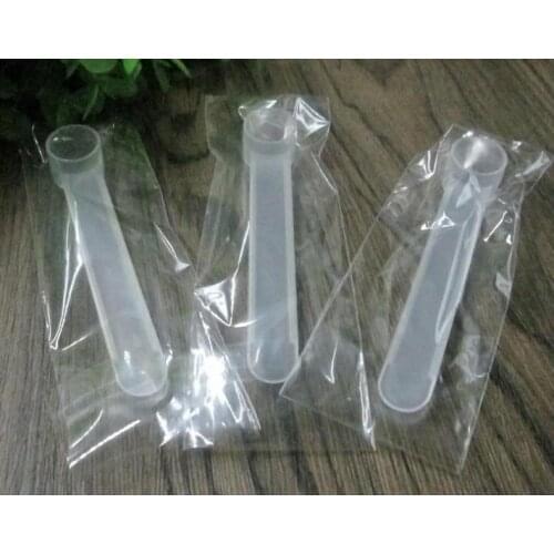5000PCS/LOT 1 gram Plastic Measuring Scoop 2ML Small Spoon 1g Measure Spoons White Clear Milk Protein Powder Scoops SN682