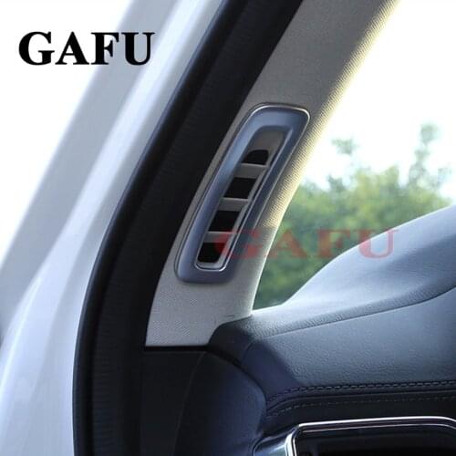 Car Styling For mazda cx5 cx-5 2017 2018 2020 Chrome Dashboard Air Vent Trim Cover Bezel Interior Garnish Car Accessories