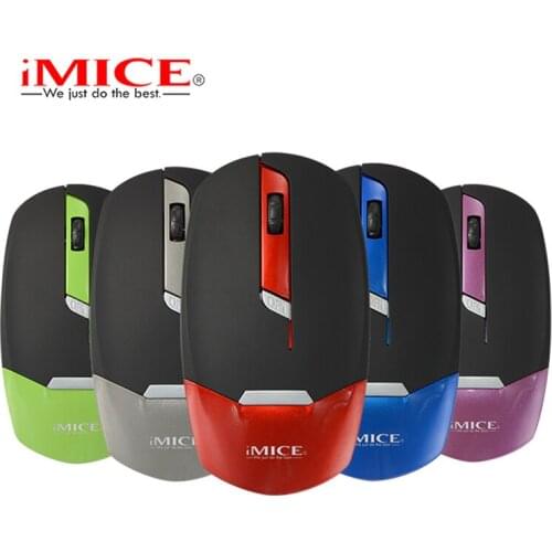 IMICE New Wireless Mouse USB Optical Mouse 3 Button E-2330 1600DPI Computer Pc Mouse for Office Computers and Laptops