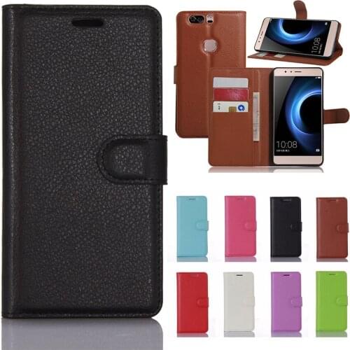 5.7" Huawei Honor V8 Case Cover Funda Wallet PU Leather Phone Back Cases With Stand Card Slot For Huawei Honor V8 Shell Coque