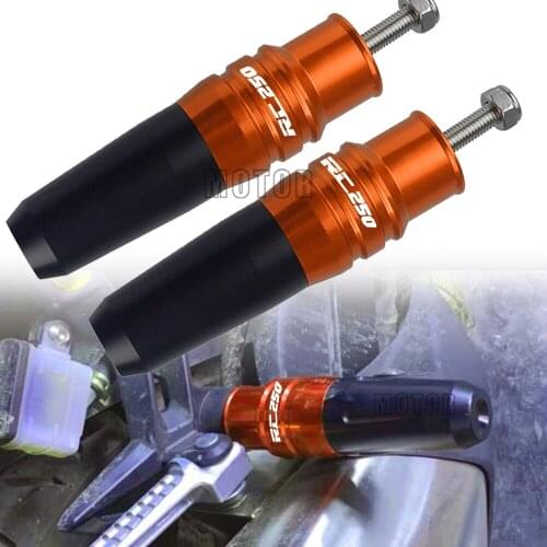 For RC250 2014 2015 2016 2017 2018 2019 Motorcycle Accessories Frame Crash Pads Engine Case Sliders Protector RC 200 250 390