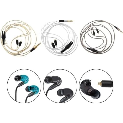 HX6A MMCX Cable for Shure SE215 SE315 SE535 SE846 Earphones Headphone Cables Cord