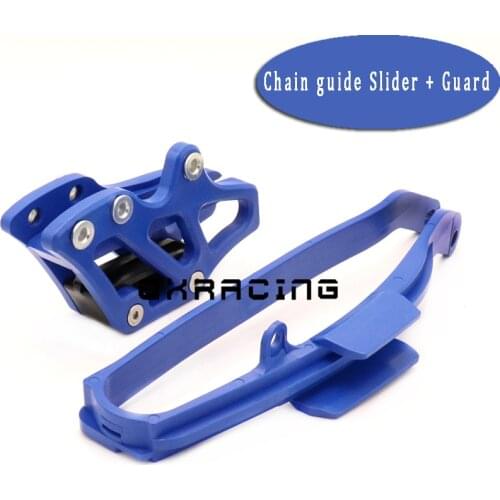Motorcycle Chain Slider + Chian Guide Guard Kits For YAMAHA YZ125 YZ250 WR250F WR450F YZ250F YZ450F YZ WR 125 250 450 F