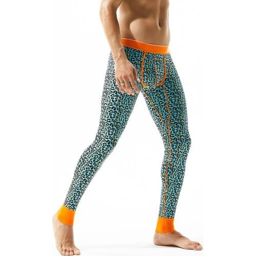 New Arrival SEOBEAN Mens Warm Pants Cotton Breathable cotton Thin Leggings Autumn and Winter Male Long Johns