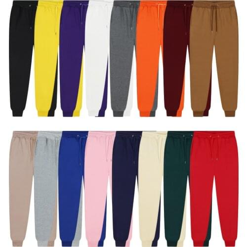 2021 Spring Autumn New Ms. Joggers Brand Woman Trousers Solid Color Casual Pants Jogger Fitness Workout Sweatpants