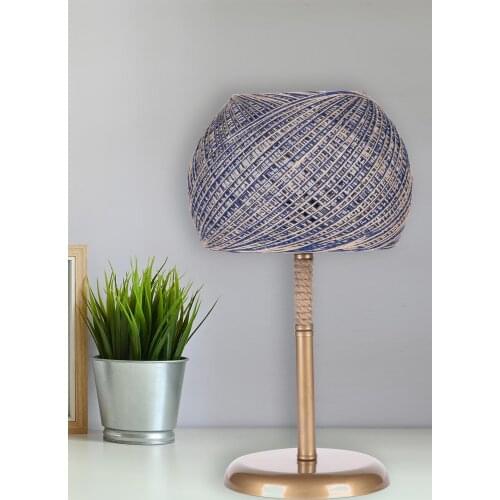 Saint Belisama General Lampshade Jute Blue