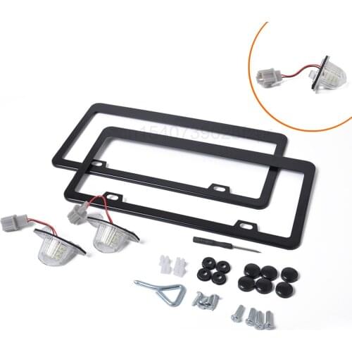 It Is Suitable For Honda Fit Parts License Plate Replacement Package License Plate Lamp License Plate Frame