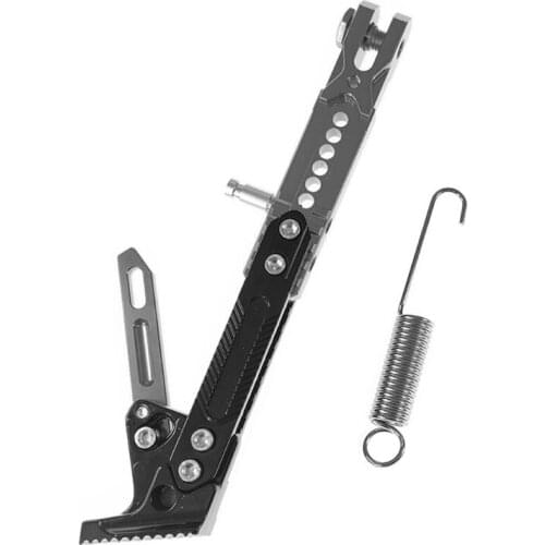 G5AD Motorcycle Kickstand Foot Side Stand Motorcycle Electrombile Accessories Universal Size Adjustable Easy to Install