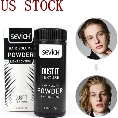 Sevich 8g Mens Dust It Hair Powder Spray Hair Styling Hair Hold Powder Help for hair fuffly Unisex Hair Mattifying Powder