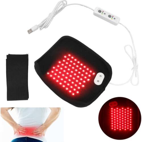 Adjustable Heating Therapy Light Massager Back Waist Brace Support Belt Lumbar Brace Massage Band Hand Knee Brace Pain Relief
