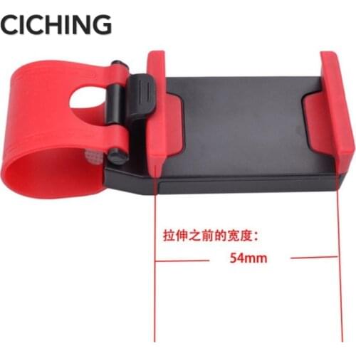 Car styling Car Phone Holder Steering Wheel Clip for VW Golf 4 5 6 Polo Passat B5 B6 B7 CC Jetta Mk6 Tiguan Gol Cross Fox Plus