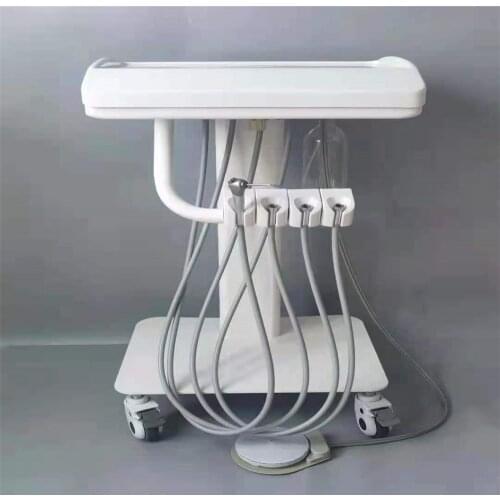 Dental lab Equipment Dental mobile carts Mobile Portable Dental Chair Unit Cart