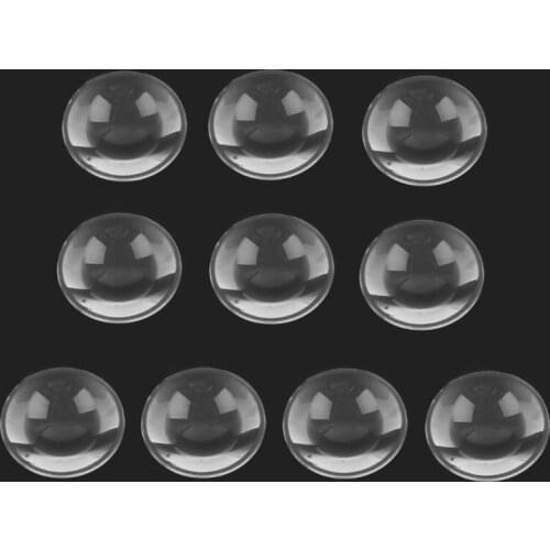 10pcs Lenticular Biconvex Lens 3D Virtual VR Glasses Lens Magnifier Convex Lens J6PC