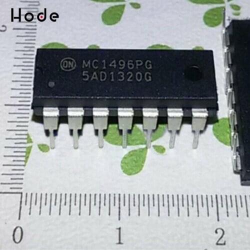 10PCS MC1496P MC1496 ON DIP-14 Balanced Modulator /Demodulator D45