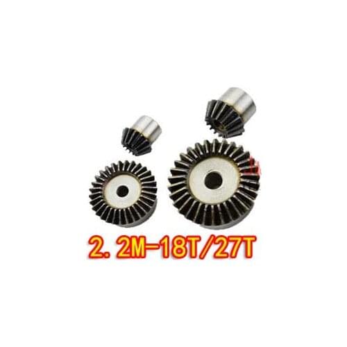2.2M-18T/27T -1:1.5 Precision 90 Degree Cone Umbrella Bevel Gear Standard Gear