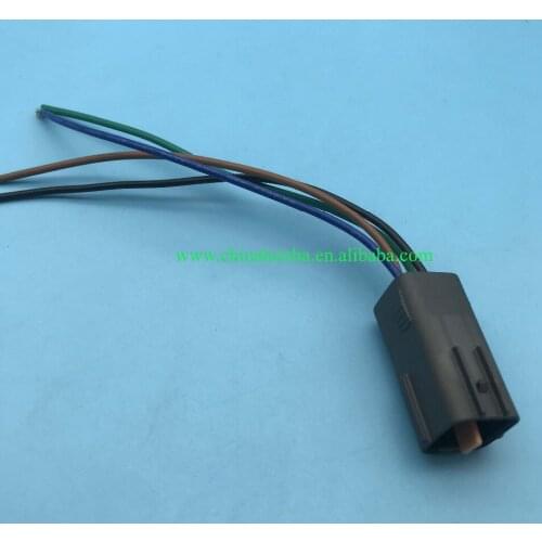 Free shipping 10/20/50pcs 4 Pin 6195-0018 Automotive Male Oxygen Sensor Waterproof Connector Wire Harness