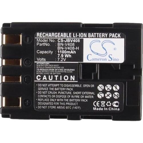 Cameron Sino 1100mAh battery for JVC CU-VH1 CU-VH1US GR-33 GR-4000US GR-D20 GR-D200 GR-D2000 GR-D200U GR-D200US GR-D201 GR-D22
