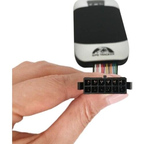 GPS/GSM/GPRS Vehicle tracker Door Alarm Over speed alarm GPS303F TK303F No Box