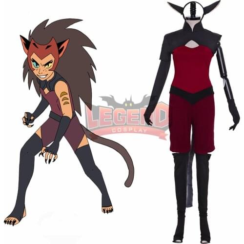 Cosplay legend She Ra and the Princesses of Power Catra Cosplay Costume Halloween Carvinal Party Costume Custom Made For Woman