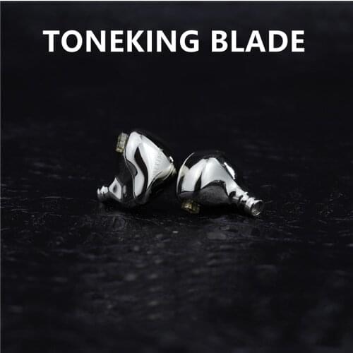 TONEKING BLADE blade metal in-ear earphones diamond earbuds composite unit 0.78 ear-hook type headset headphone