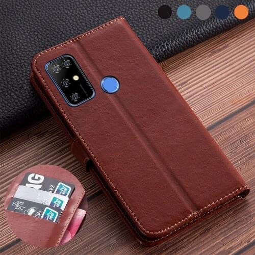 Luxury Leather Flip Book style Case For Doogee X96 Pro Wallet Stand holder Case For Doogee X96Pro 6.52 inch Phone Cover Coque