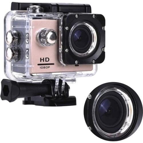 New HD Sports DV Camera Mini Sports Camera Ultra 30M 1080P Underwater Waterproof Helmet Video Recording Camera Sports Camera