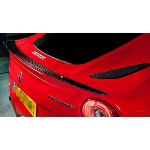 Fit for Farreri F12 Berlinetta carbon fiber rear spoiler rear wing
