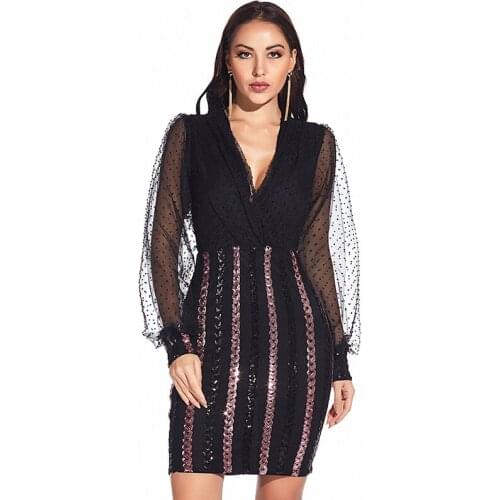 BAZIIINGAAA Beach Evening Dresses Long Woman Gown 2021 Sequins Vestidos de discoteca Parties Sexy Clubbing Prom Party Gowns