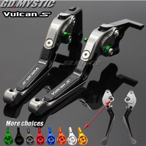 For kawasaki VULCAN S 650 VN650 EN650 2015 2016 2017 Adjustable Folding Extendable Brake Clutch Levers Motorcycle Brakes