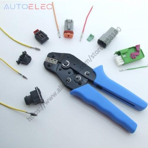 ECU Terminalcrimping tool BARREL CRIMPER OPEN BARREL Automotive AUX switch for 000979009E 00097912E Audi Skoda DELPHI tyco AMP