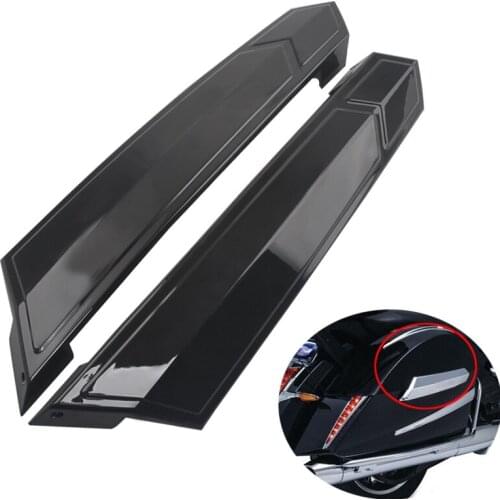 Motorcycle black Saddlebag Hinges Cover For Victory Cross Country Tour Magnum 2010-2017 Hard-Ball 2012-2013