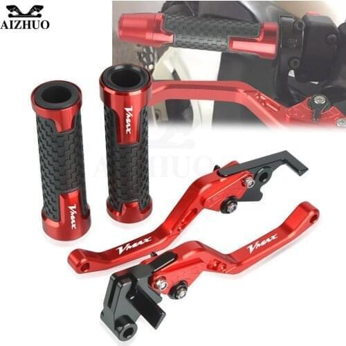 Motorcycle Accessories VMAX Handlebar FOR YAMAHA VMAX 2009-2016 2010 2011 2012 2013 2014 2015 CNC Aluminum Brake Clutch Levers