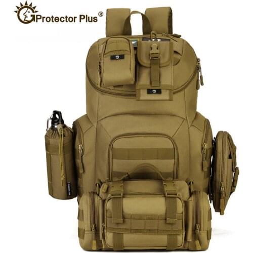 40L Man/Women Hiking Trekking Bag Military Tactical Backpack Army Waterproof Molle Bag Outdoor Travel Camping Backpack