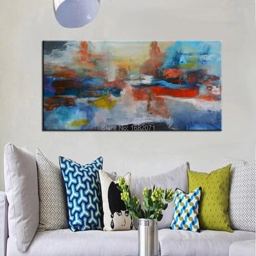 Experienced Artist Supply High Quality Cheap Price Abstract Wall Oil Painting On Canvas For Drawing Room and Book Room Decor